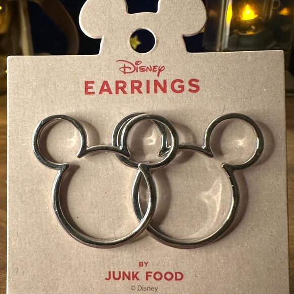 Disney Mickey Mouse Icon Earrings - Picture 2 of 2